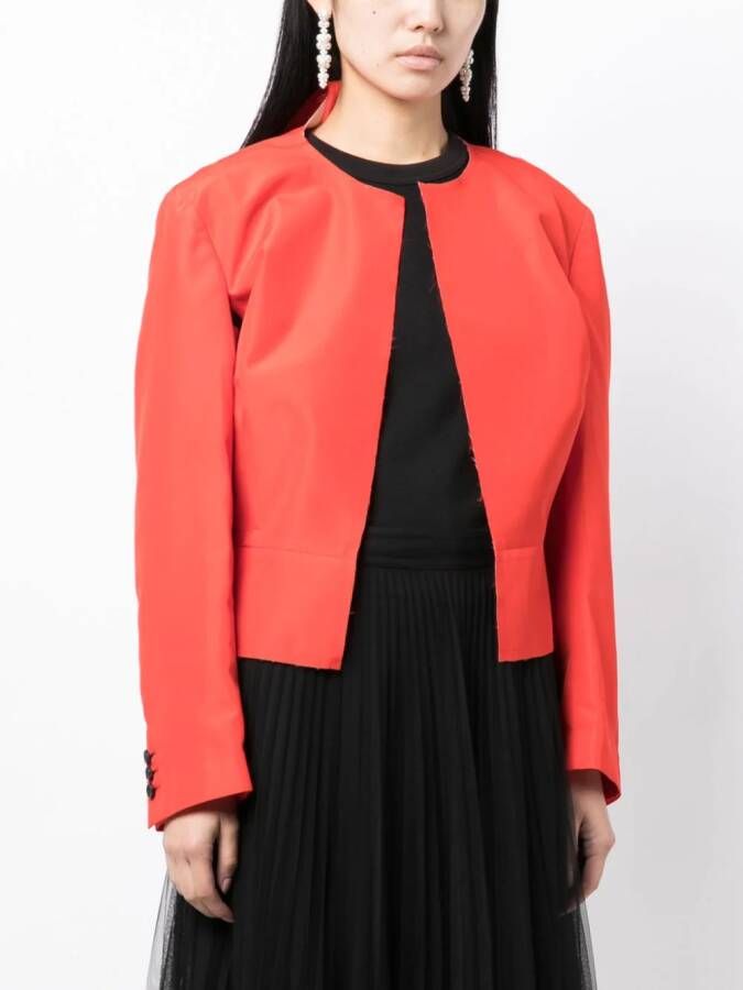 Comme Des Garçons Asymmetrisch jack Rood
