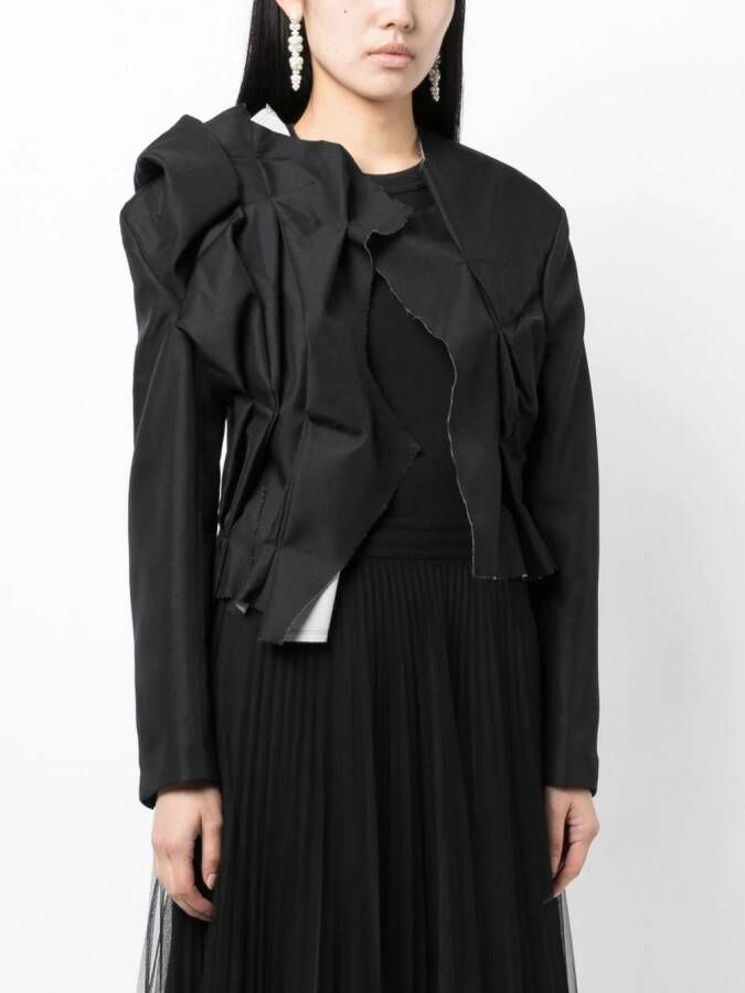 Comme Des Garçons Asymmetrisch jack Zwart