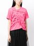 Comme Des Garçons Asymmetrisch T-shirt Roze - Thumbnail 3