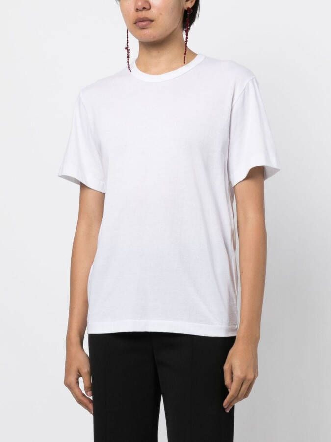 Comme Des Garçons Comme Des Garçons Katoenen T-shirt Wit