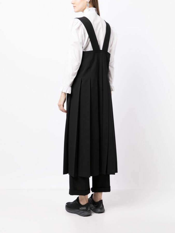Comme Des Garçons Comme Des Garçons Geplooide jurk Zwart
