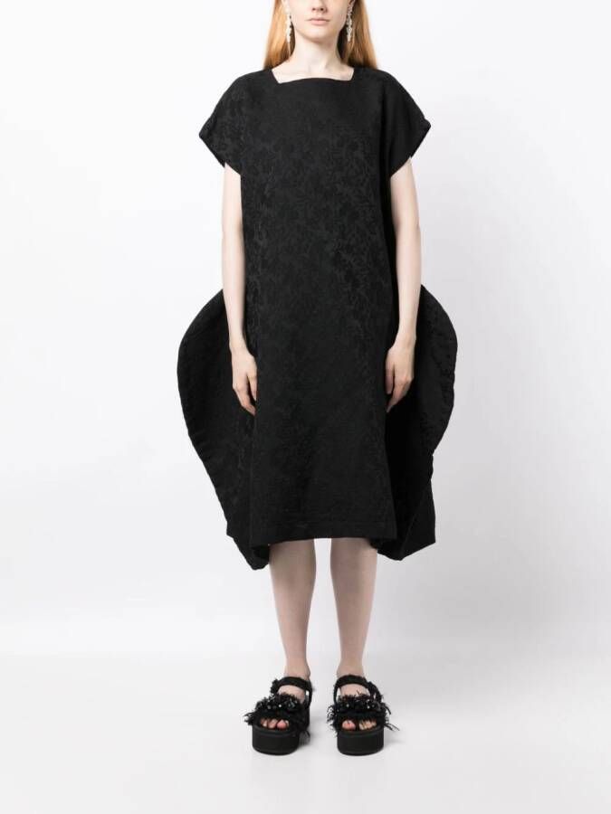 Comme Des Garçons Comme Des Garçons Asymmetrische jurk Zwart