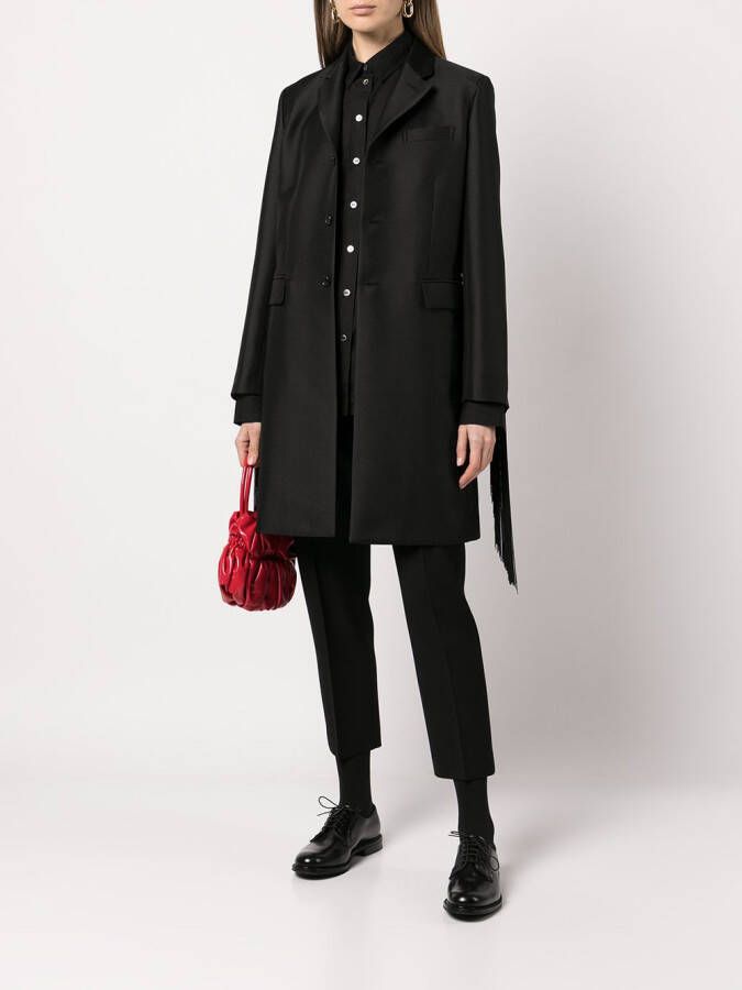Comme Des Garçons Comme Des Garçons Jas met enkele rij knopen Zwart