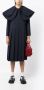 Comme Des Garçons Comme Des Garçons Midi-jurk met oversized kraag Blauw - Thumbnail 2