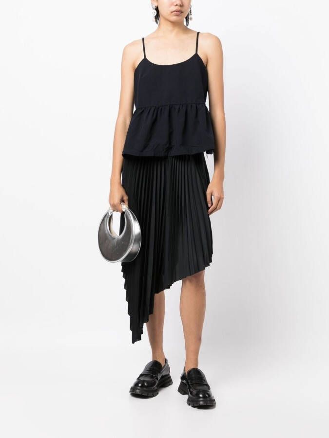 Comme Des Garçons Comme Des Garçons Mouwloze top Blauw