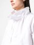 Comme Des Garçons Comme Des Garçons Blouse met ruchekraag Wit - Thumbnail 5