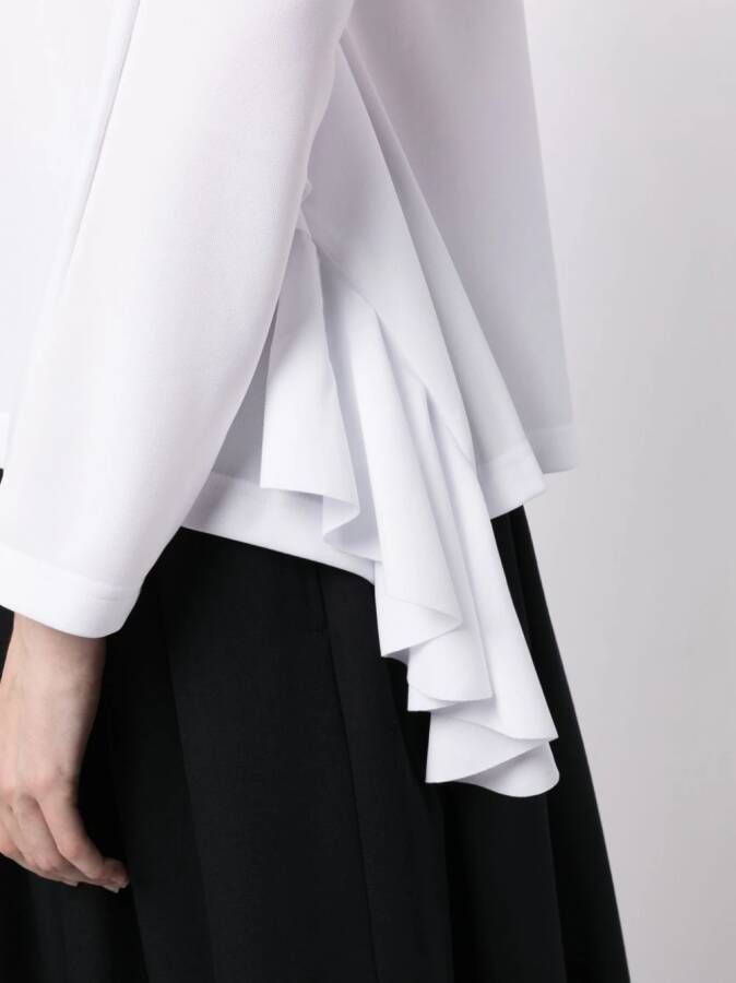 Comme Des Garçons Comme Des Garçons Top met lange mouwen Wit
