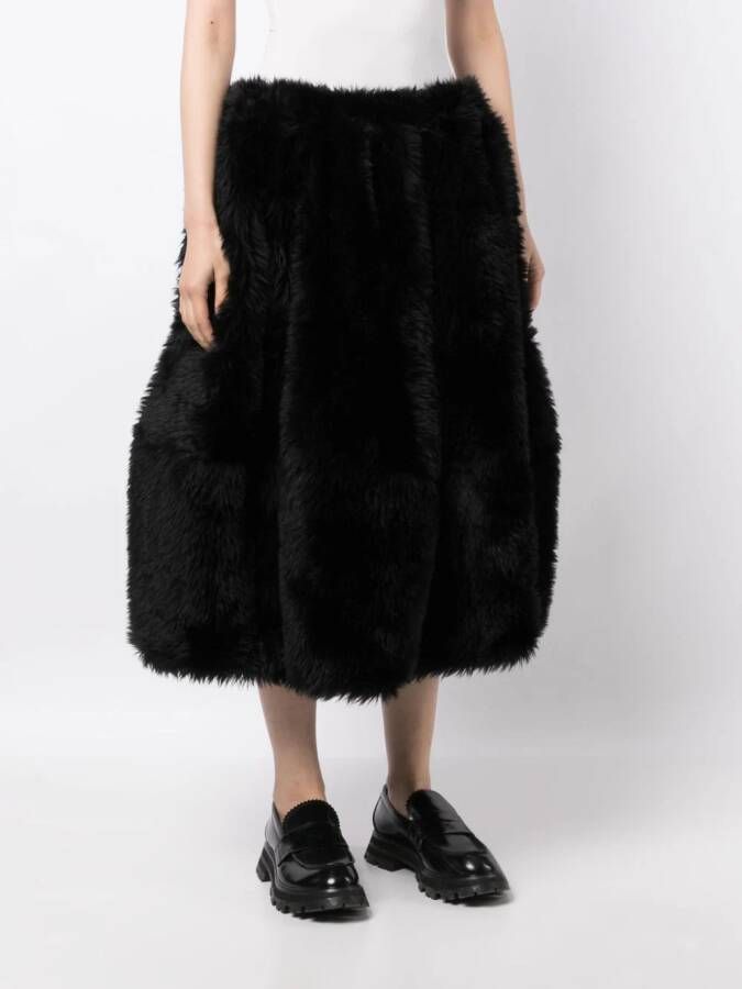 Comme Des Garçons Jas met enkele rij knopen Zwart