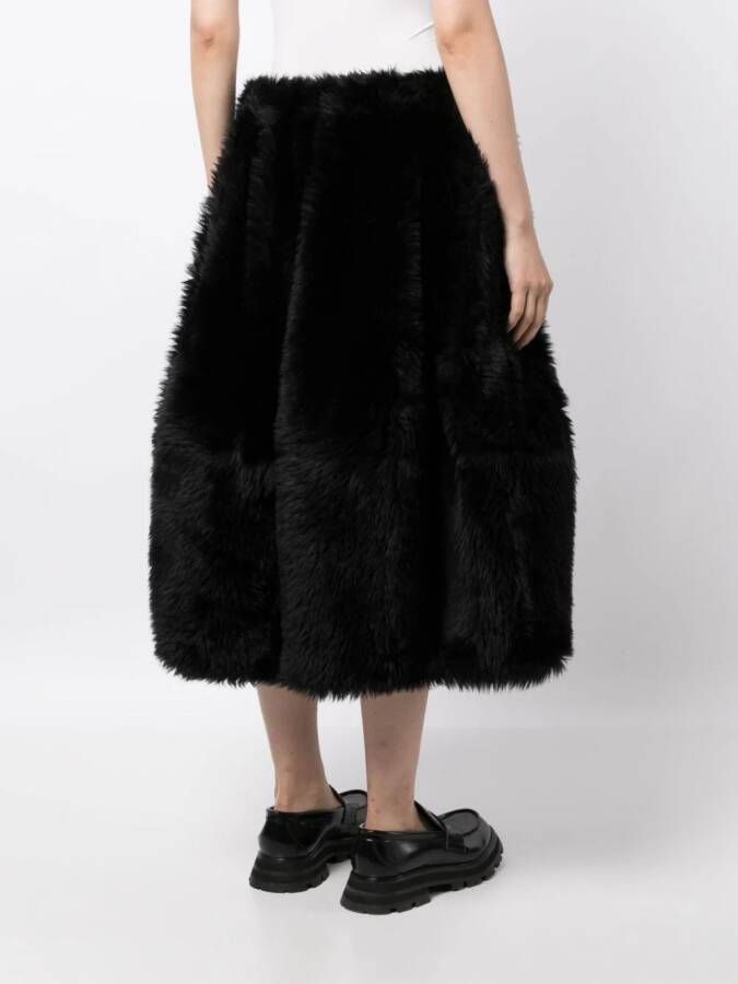 Comme Des Garçons Jas met enkele rij knopen Zwart