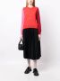 Comme Des Garçons Girl Trui met colourblocking Rood - Thumbnail 2