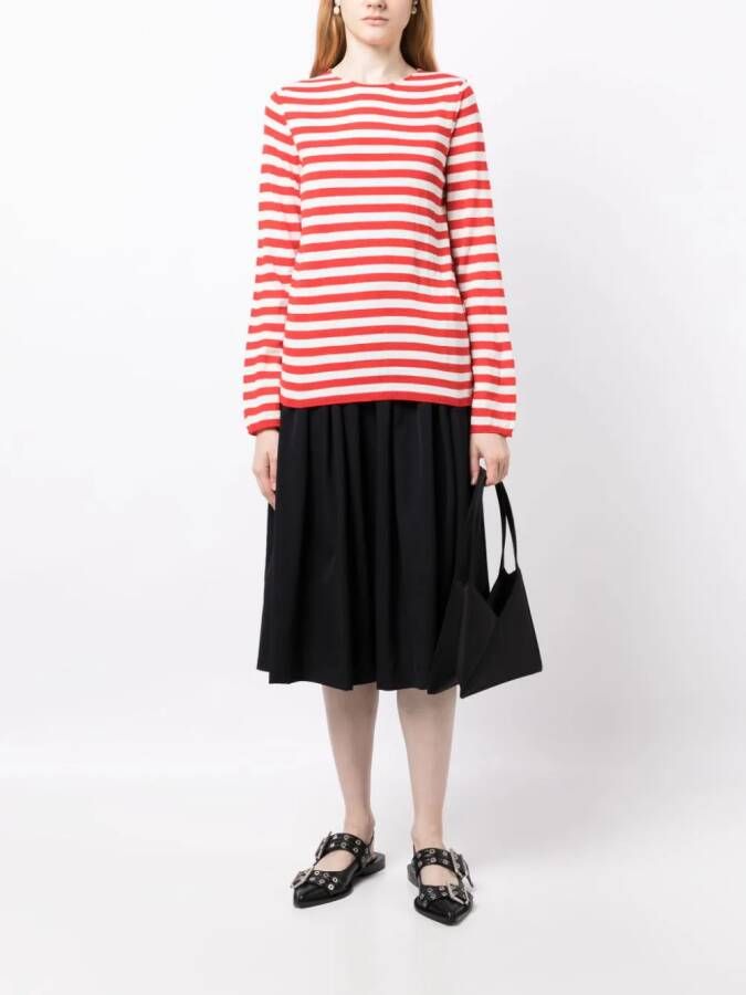 Comme Des Garçons Girl Trui met ronde hals Rood