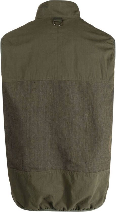 Comme des Garçons Homme Bodywarmer met logopatch Groen