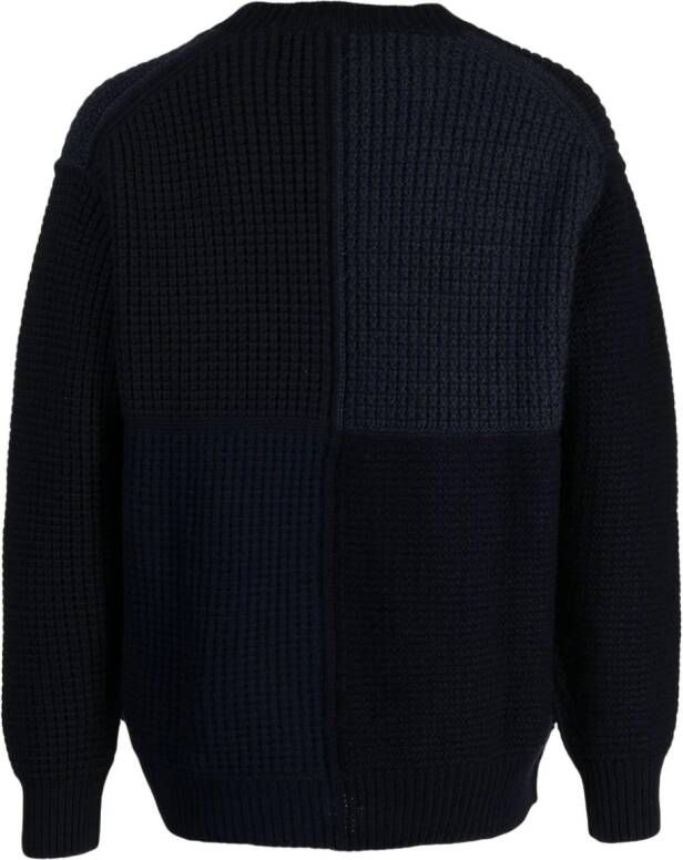 Comme des Garçons Homme Grofgebreide trui Blauw