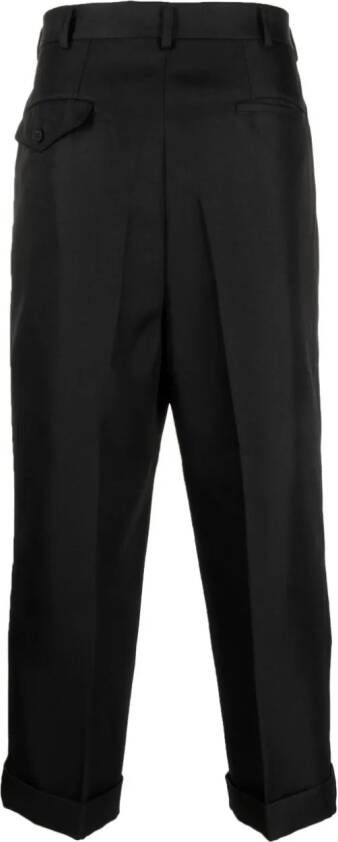 Comme des Garçons Homme Cropped broek Zwart