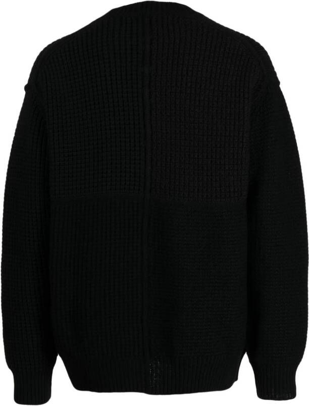Comme des Garçons Homme Wollen trui Zwart