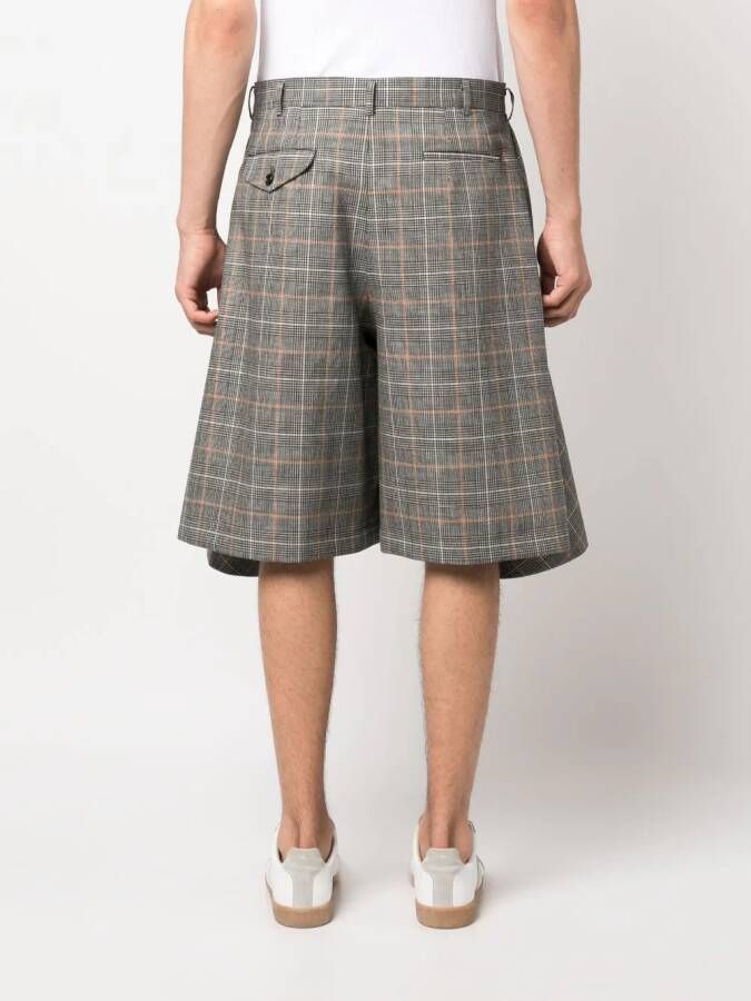 Comme des Garçons Homme Plus Asymmetrische shorts Zwart