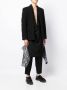 Comme des Garçons Homme Plus Blazer met asymmetrische afwerking Zwart - Thumbnail 3