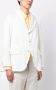 Comme des Garçons Homme Plus Blazer met enkele rij knopen Wit - Thumbnail 3