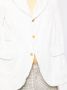 Comme des Garçons Homme Plus Blazer met enkele rij knopen Wit - Thumbnail 5
