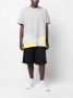 Comme des Garçons Homme Plus T-shirt met contrasterend detail Grijs - Thumbnail 2