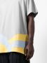 Comme des Garçons Homme Plus T-shirt met contrasterend detail Grijs - Thumbnail 5