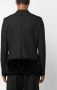 Comme des Garçons Homme Plus Gelaagde blazer Zwart - Thumbnail 4