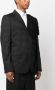 Comme des Garçons Homme Plus Geruite blazer Zwart - Thumbnail 3