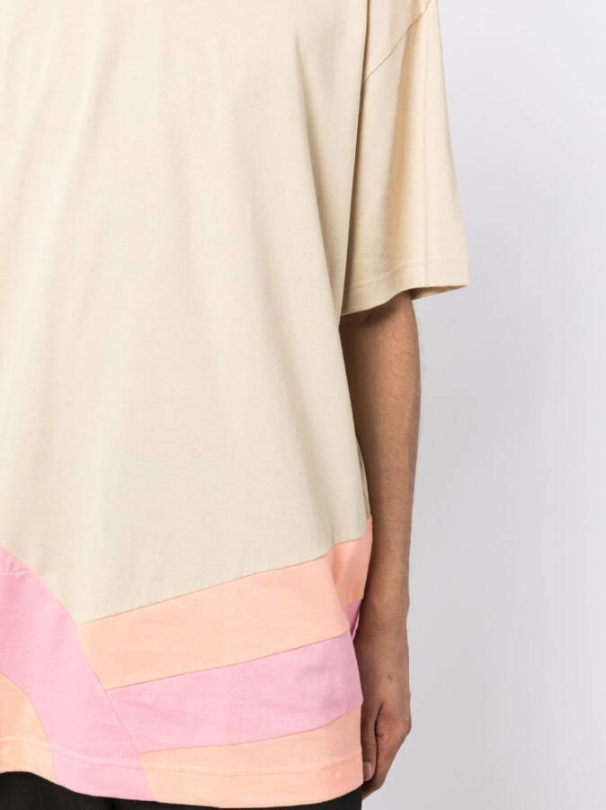 Comme des Garçons Homme Plus T-shirt met print Bruin