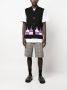 Comme des Garçons Homme Plus Shorts met pied-de-poule print Zwart - Thumbnail 2