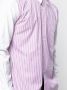 Comme des Garçons Homme Plus Overhemd met gestreept vlak Wit - Thumbnail 5