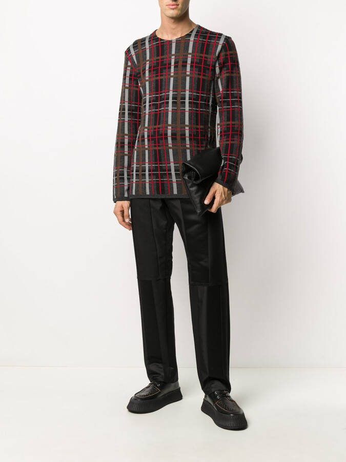Comme des Garçons Homme Plus Straight broek Zwart