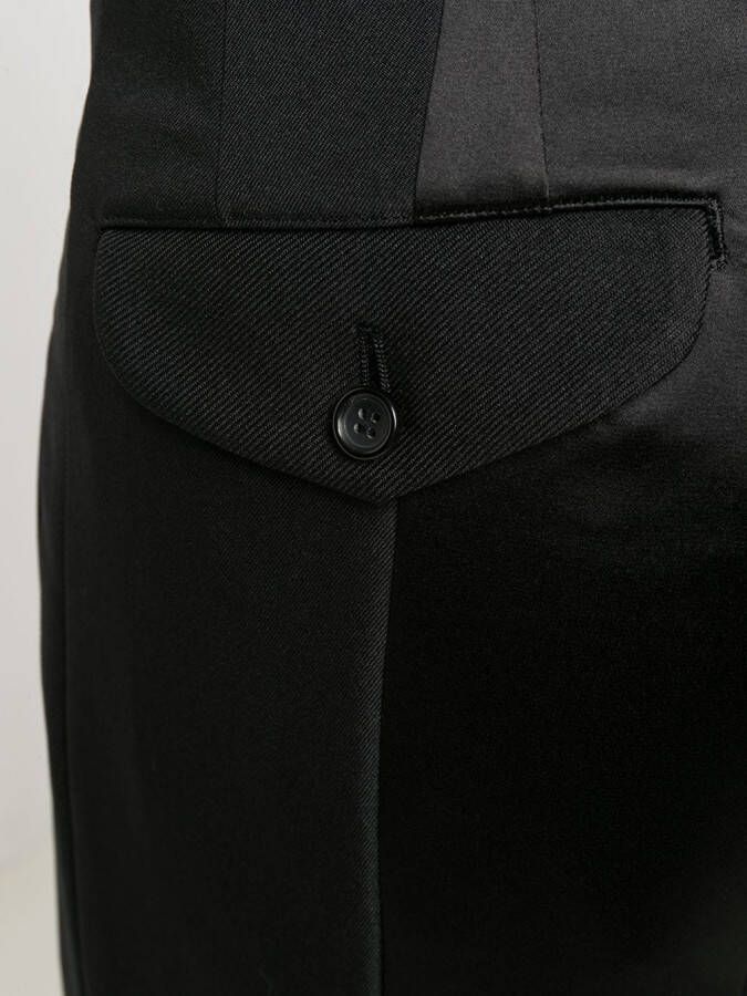 Comme des Garçons Homme Plus Straight broek Zwart