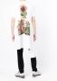 Comme des Garçons Homme Plus T-shirt met asymmetrische afwerking Wit - Thumbnail 2