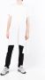 Comme des Garçons Homme Plus T-shirt met asymmetrische afwerking Wit - Thumbnail 4