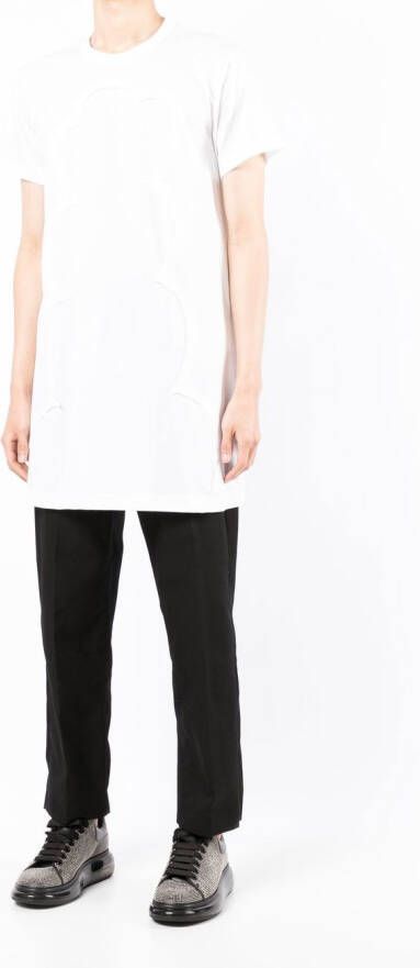Comme des Garçons Homme Plus T-shirt met korte mouwen Wit