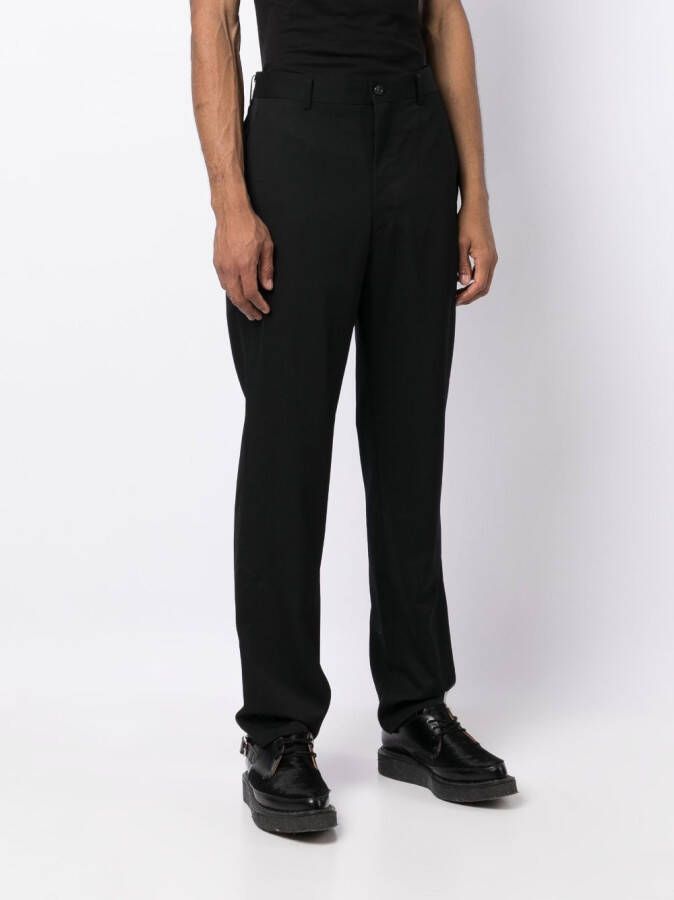 Comme des Garçons Homme Plus Wollen pantalon Zwart