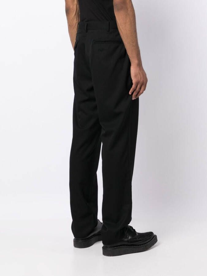 Comme des Garçons Homme Plus Wollen pantalon Zwart