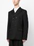 Comme des Garçons Homme Plus Blazer met textuur Zwart - Thumbnail 3