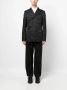 Comme des Garçons Homme Plus Blazer met textuur Zwart - Thumbnail 2