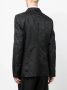 Comme des Garçons Homme Plus Blazer met textuur Zwart - Thumbnail 4