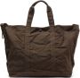 Comme des Garçons Homme Shopper met geborduurd logo Bruin - Thumbnail 3