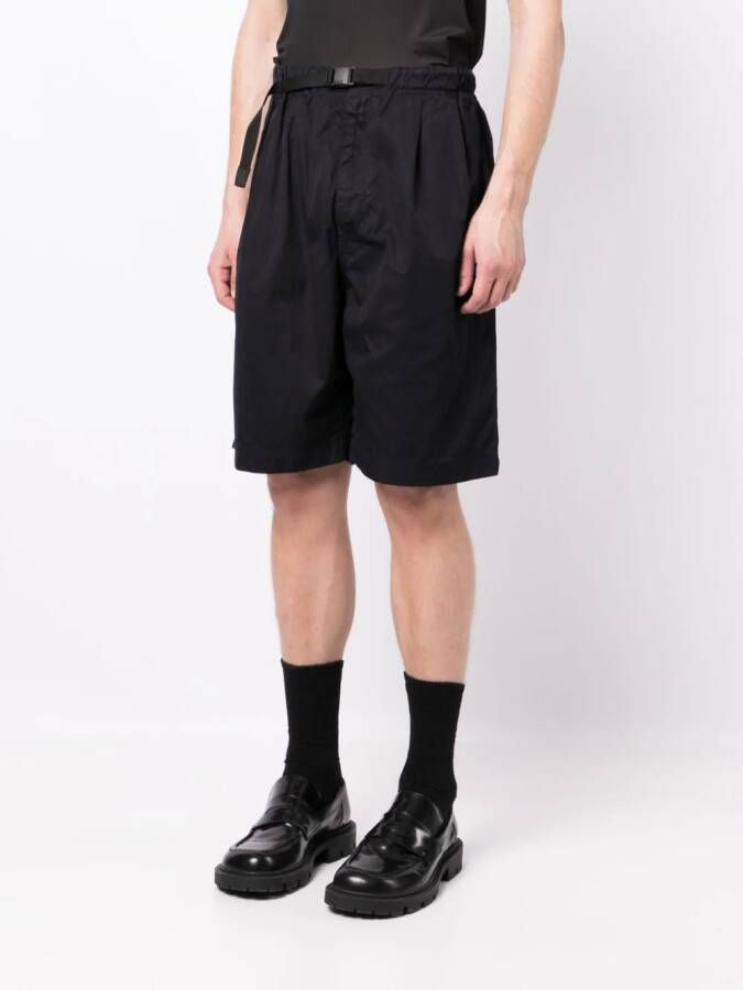 Comme des Garçons Homme Shorts met geplooid-detail Zwart