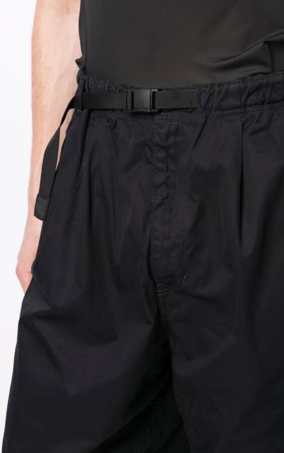 Comme des Garçons Homme Shorts met geplooid-detail Zwart