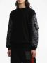 Comme des Garçons Homme Sweater met ronde hals Zwart - Thumbnail 3