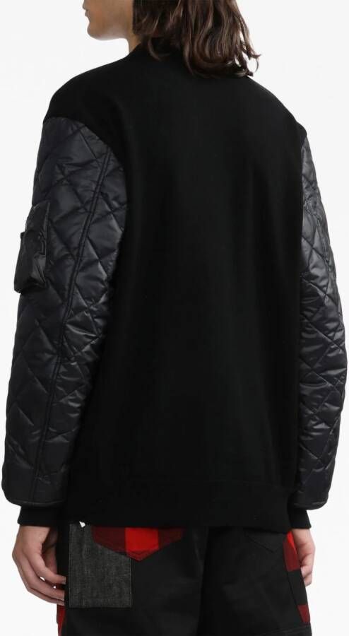 Comme des Garçons Homme Sweater met ronde hals Zwart