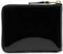 Comme Des Garçons Wallet Portemonnee van lakleer Zwart - Thumbnail 2