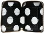 Comme Des Garçons Wallet Portemonnee van lakleer Zwart - Thumbnail 3