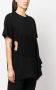 Comme Des Garçons Katoenen T-shirt Zwart - Thumbnail 3