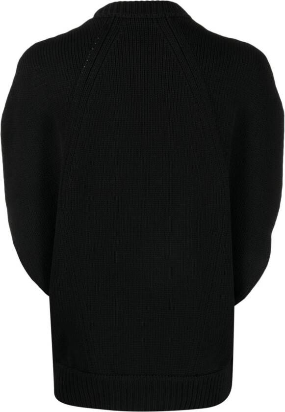 Comme Des Garçons Gelaagde trui Zwart
