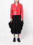 Comme Des Garçons Midi-jurk met gesmockt detail Zwart - Thumbnail 2